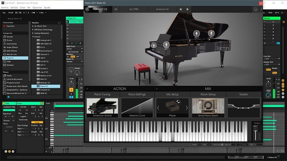 Arturia Piano V3 screenshot 1